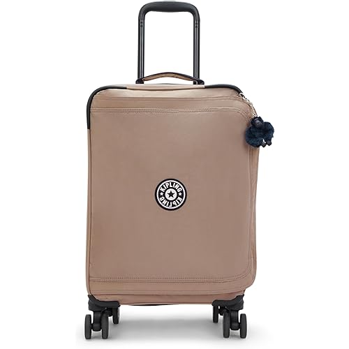 Kipling Women's Spontaneous Small Softside Spinner Wheel Luggage, Integrated TSA Accepted Lock