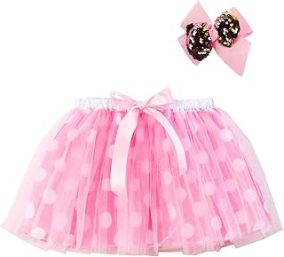 Jogging 152 - Faldas de ballet para niños y niñas, disfraz de lunares, patchwork, color tul, falda de baile, juego de horquilla, camiseta para bebé 80