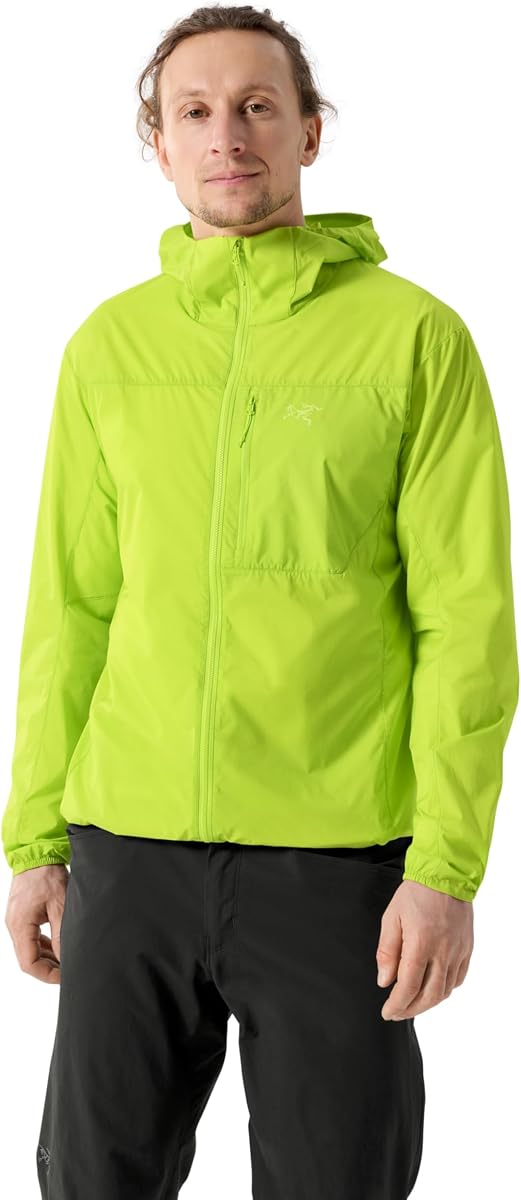 Sudadera con capucha Arc'teryx Squamish para hombre | Cortavientos ligero con capucha para escaladores