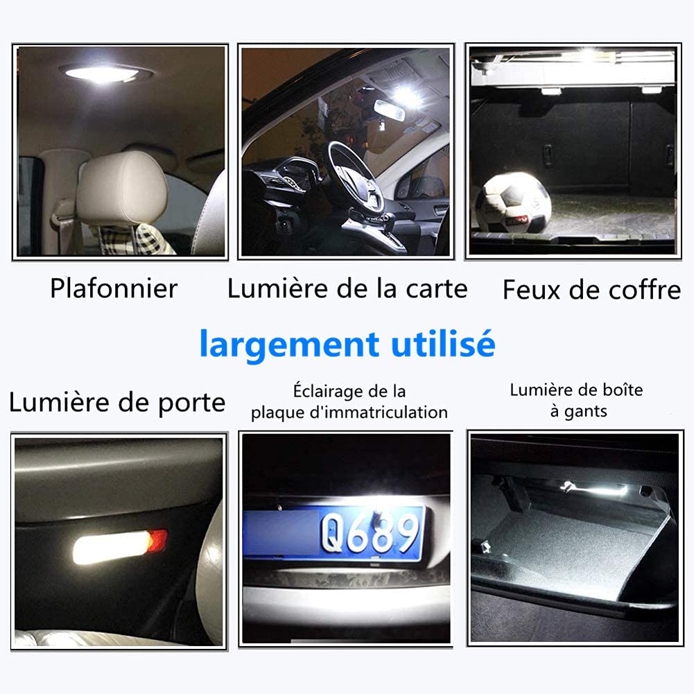 EG Starts Lot De 10 Boutons Poussoirs LED Lumineux Différentes Couleurs 33 Mm 12 V