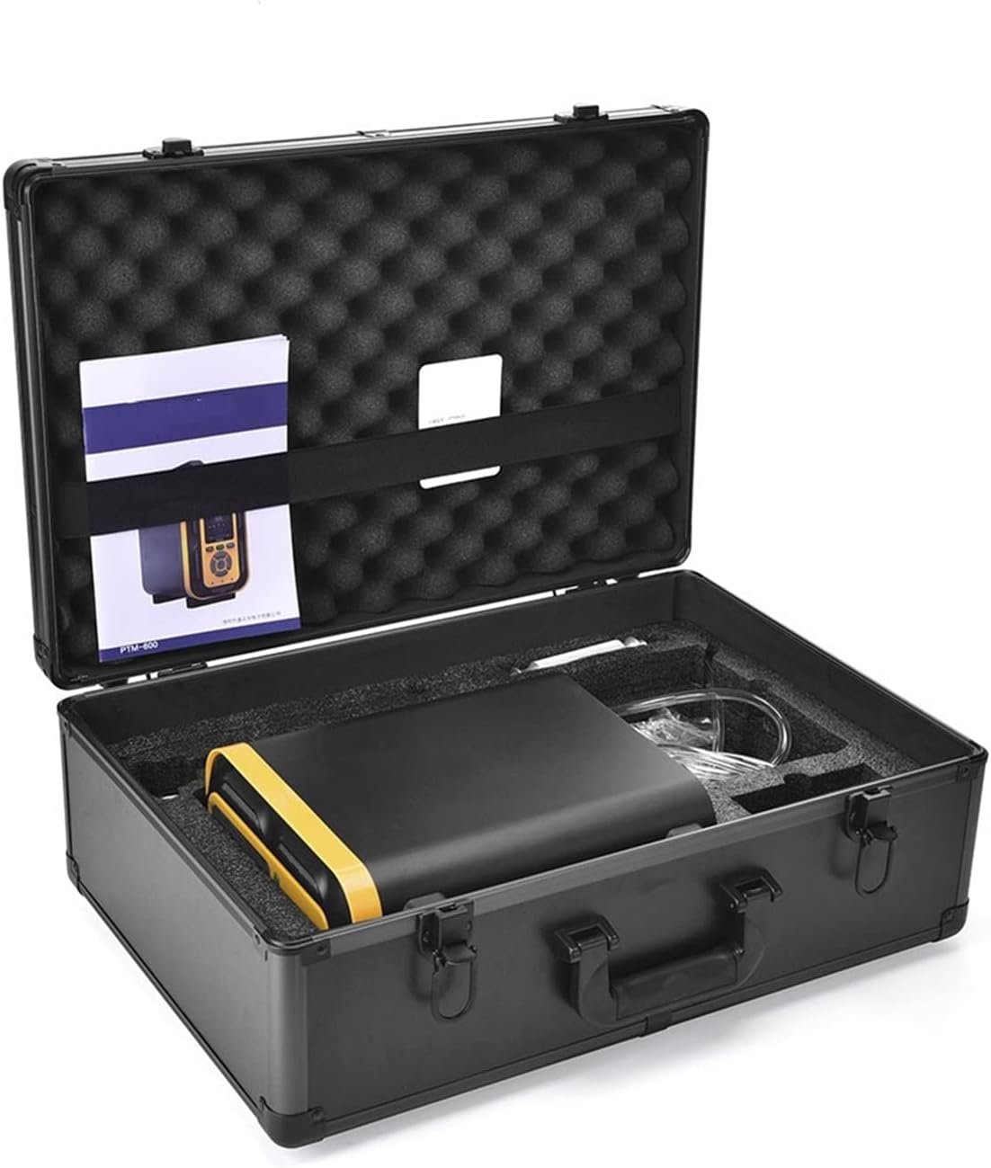 Detektor gazu Tester szczelności H2S detektor stężenia siarkowodoru osobisty zakres ładowania 0-100 ppm 0-1000 ppm z wyświetlaczem LCD Solidna konstrukcja wykonana z ABS 0-100ppm
