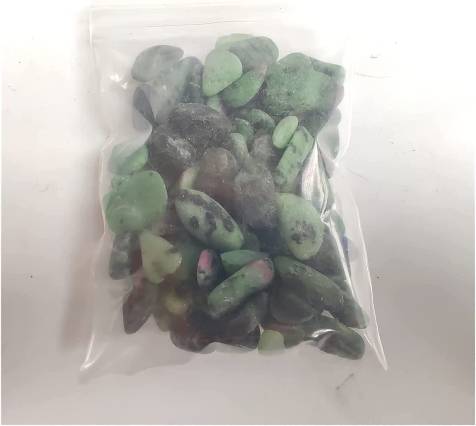Amethyst rough stone et minéraux naturels d'épidote 5-15mm pour décoration de réservoir 100g