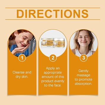Face Cream, Hydrating and Moisturizing, Soothing Dry Skin, Anti-Wrinkle and Repairing Cream, Reducing Wrinkles and Fine Lines, Improving Skin Elasticity, 1.76 Oz