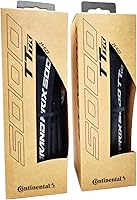 Vista 1 de Continental Grand Prix 5000 TT TR Timetrial Tubeless Ready - 700x25 - Negro - Juego de 2 neumáticos