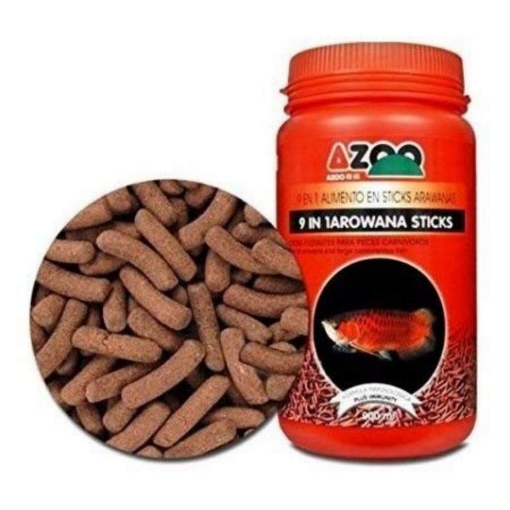 AZOO Arowana Sticks | 900ml - 300g | 9 in 1 Formula Fish Food (B01LZLK0CQ) Amazon Price History, Amazon Price Tracker