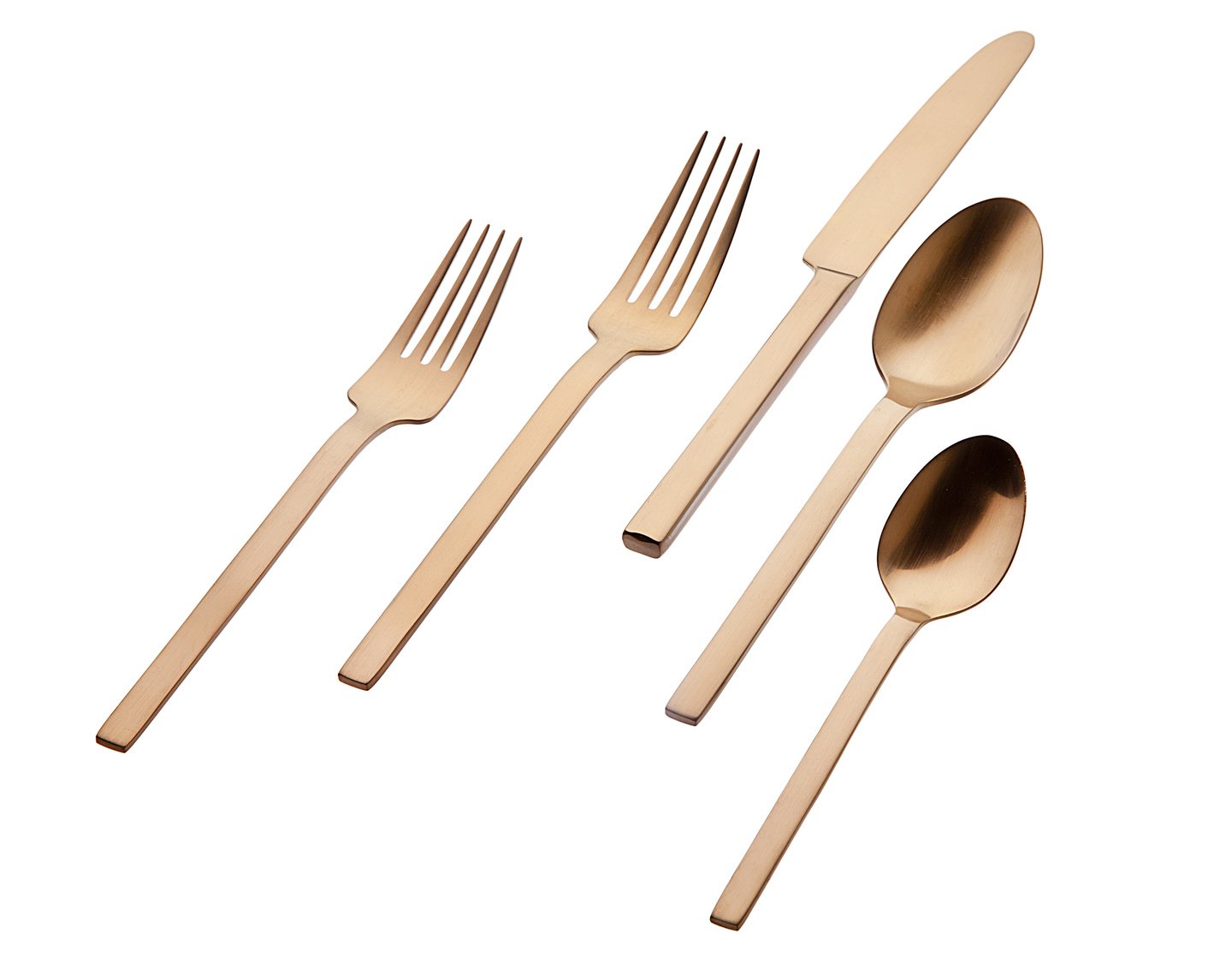 Godinger 20‑Piece Stainless Steel Silverware Set, Flatware Utensil Set for 4, Atlas, Silver Matte, 18/0 — Amazon image 25