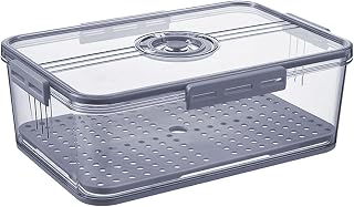 Innovative Bread Saver with Tight Seal Lid Convenient Bread and Dry Good Storage Boxes with Freshness Tracking Lid