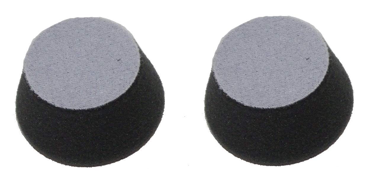 PROXXON PRO-2229092 2229092-Esponja de pulido cónica blanda (2pc), Black
