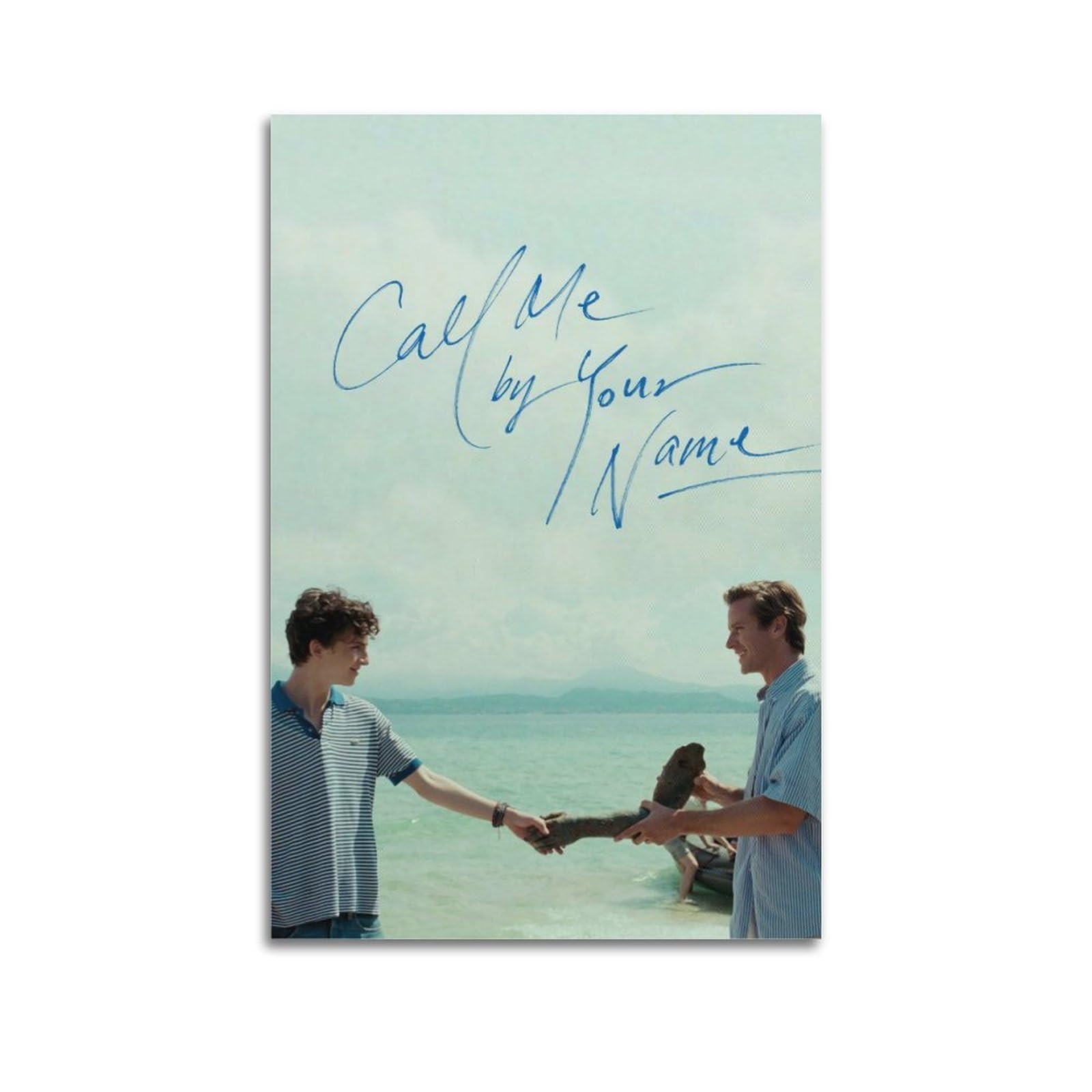 klouds Call Me by Your Name Filmposter, decoratief schilderij, canvas bed kamer kunst woonkamerdecoratie moderne esthetische poster, 30 x 45 cm (30 x 45 cm) framestijl klouds Call Me by Your Name Filmposter, decoratief schilderij, canvas bed kamer kunst woonkamerdecoratie moderne esthetische poster, 30 x 45 cm (30 x 45 cm) framestijl