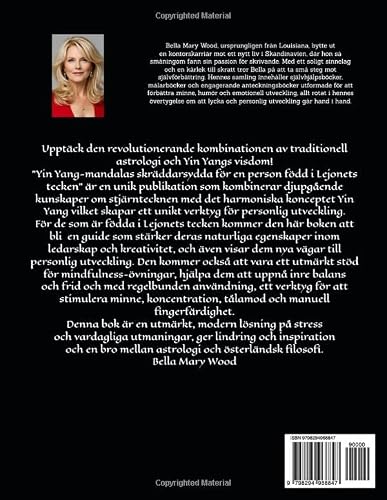 Yin Yang-mandalas skräddarsydda för en person född i Lejonets tecken: yin yang målning