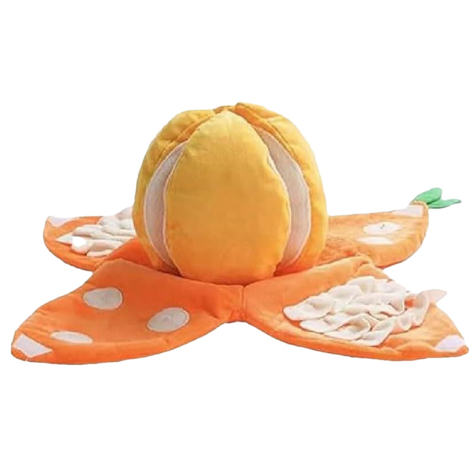 Tapis de fouille orange et jouet en peluche sonore interactif pour chiot et chien âgé