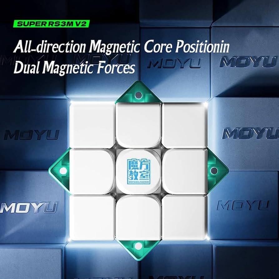 ゆゆ Amazon.com: Moyu Super RS3M V2 3x3 Magnetic Cube Speed Magic