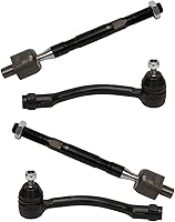 Vista 100 de TRQ - Juego de barras de acoplamiento delanteras interiores y exteriores