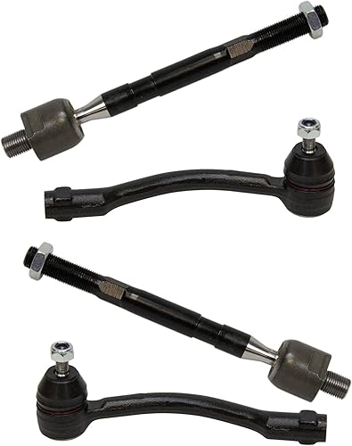 Vista 553 de TRQ - Juego de barras de acoplamiento delanteras interiores y exteriores