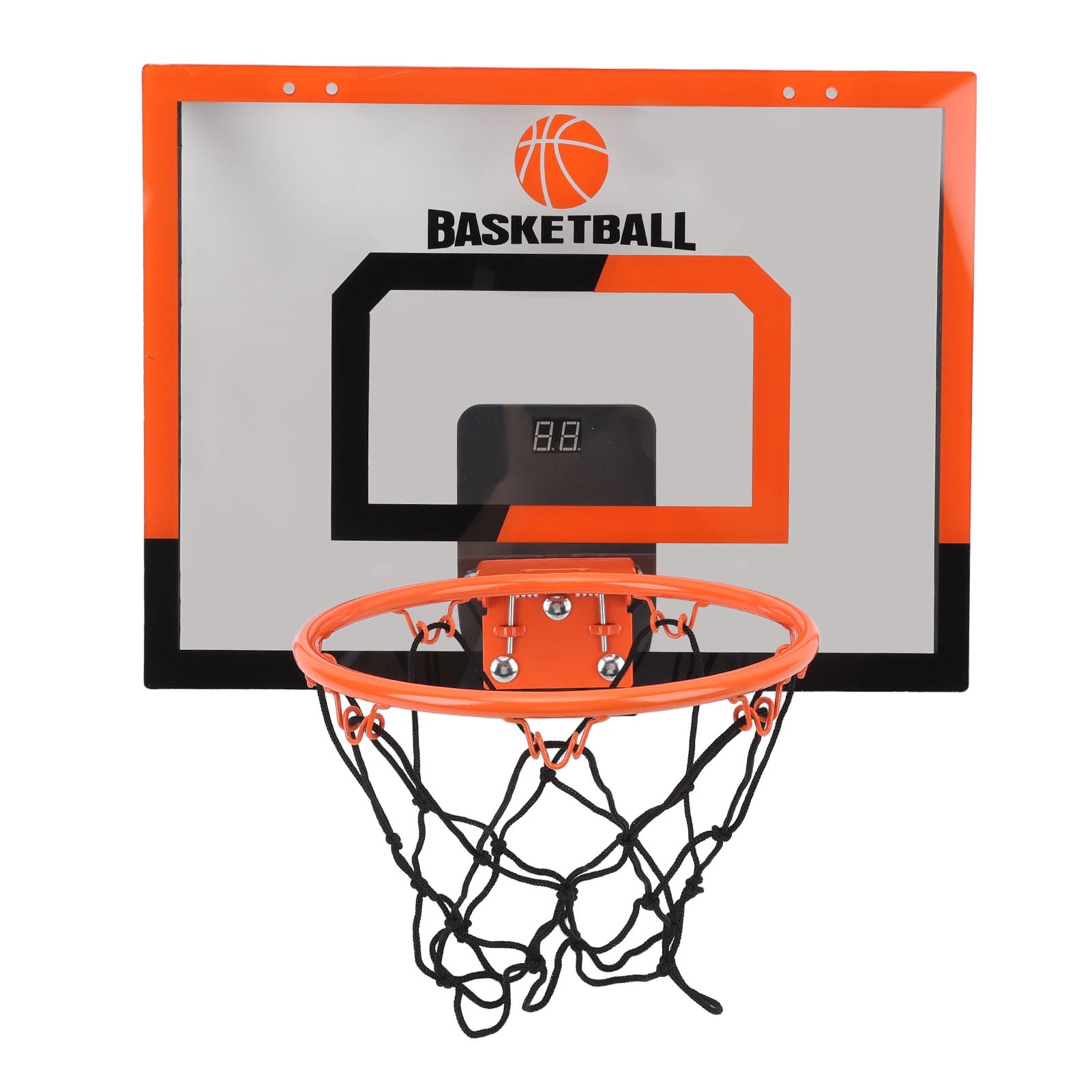 Juego de Aro de Baloncesto para Interior para Niños con Marcador Electrónico, Divertido y Atractivo para el Tiempo de Juego Deportivo en la Habitación del Niño