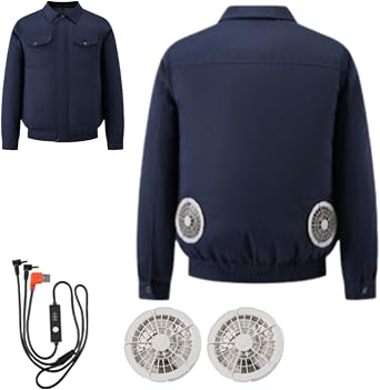 Air-Conditioned Work Jacket Men and Women Summer Cooling Air Conditioning Clothing Outdoor Work Uniform Jacket