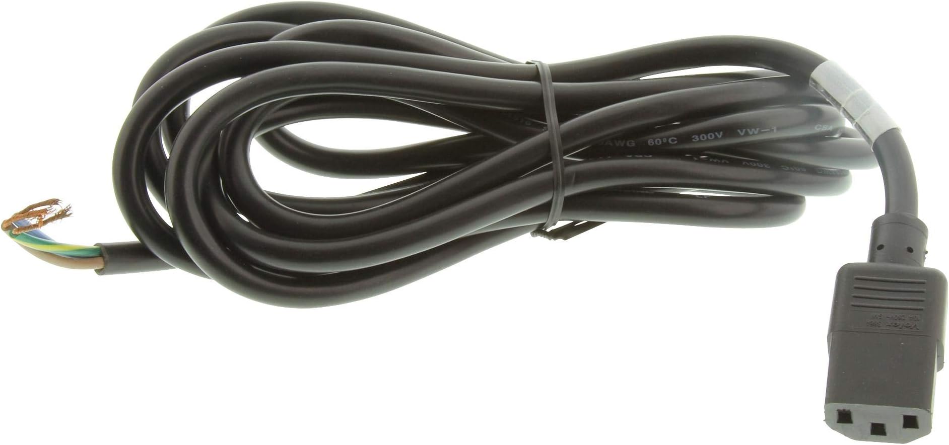 PSU CORD, CONNECTOR, Mains Power Cords, Cable Assemblies (17519) Pack of 1