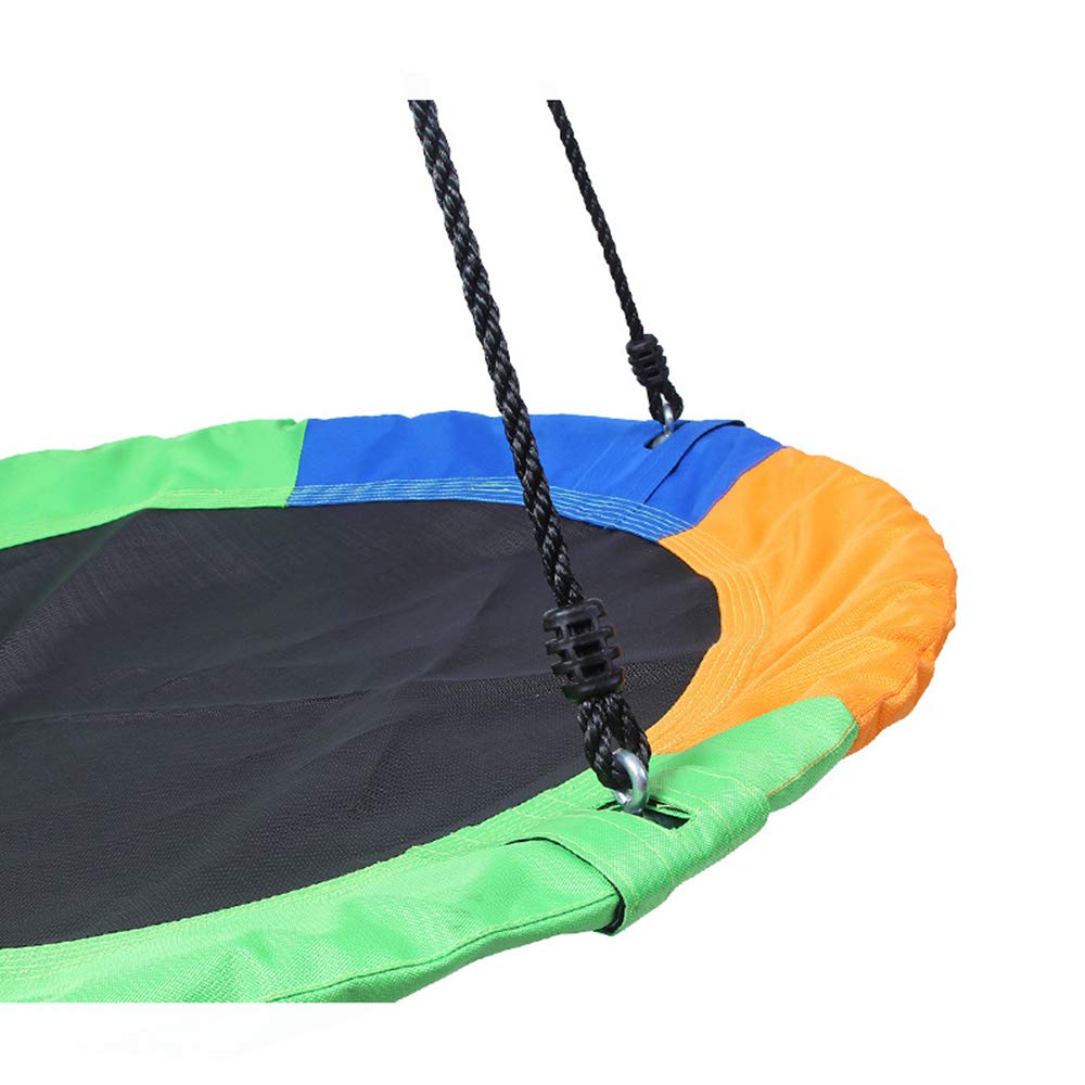 Balançoire En Bois Avec Cadre En A Robuste – Assise 104 Cm, 900D Oxford, Charge 200 Kg, Pour Enfants Et Adultes