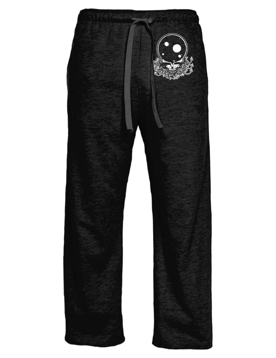 Ripple Junction Grateful Dead Men's Lounge Pants & Sleep Pajama Bottoms w/Pockets Drawstring Closure Officially Licensed