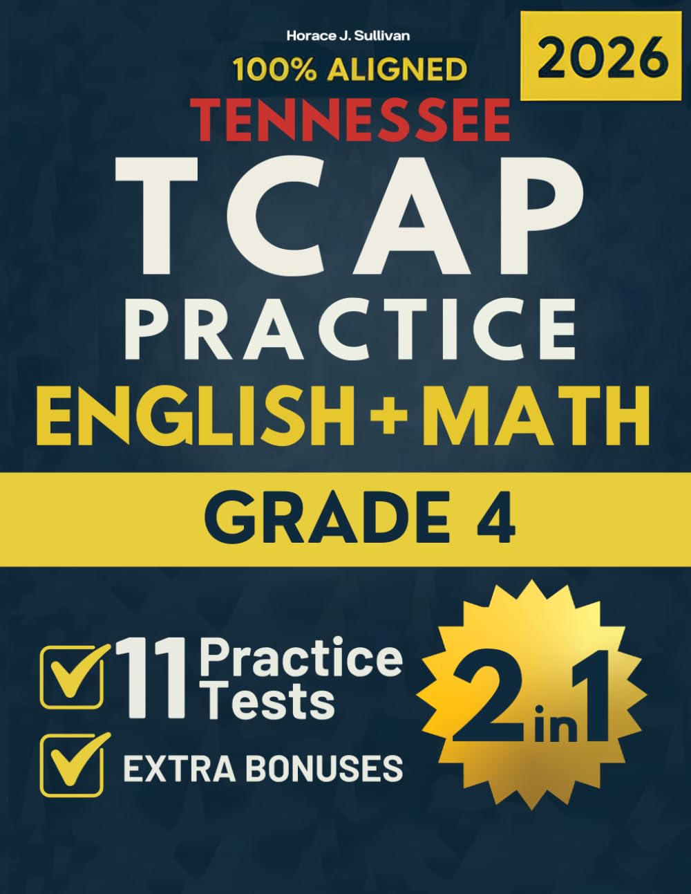 Tennessee TCAP Grade 4 ELA & Math Test Prep 2-In-1: The Ultimate All-In-One Prep | Master Ela & Math With A Tennessee-Aligned Workbook To Ace The Exam ... (Tennessee TCAP Test Prep Series Grade 4)