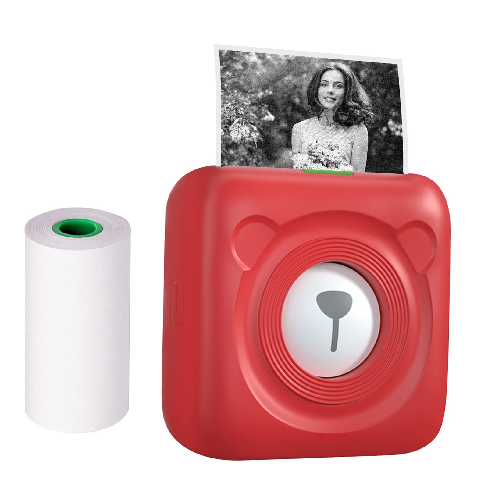 Buy Morelian Mini Pocket All-in-One Thermal Printer Wireless BT Picture