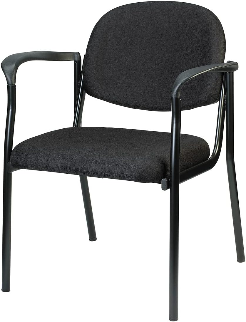 Eurotech Seating Dakota Side Chair, Black, (Set of 2)
