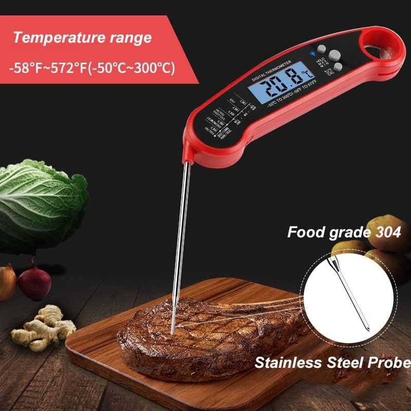 Review Instant Read Meat Thermometer for Grill and Cooking. Grills
