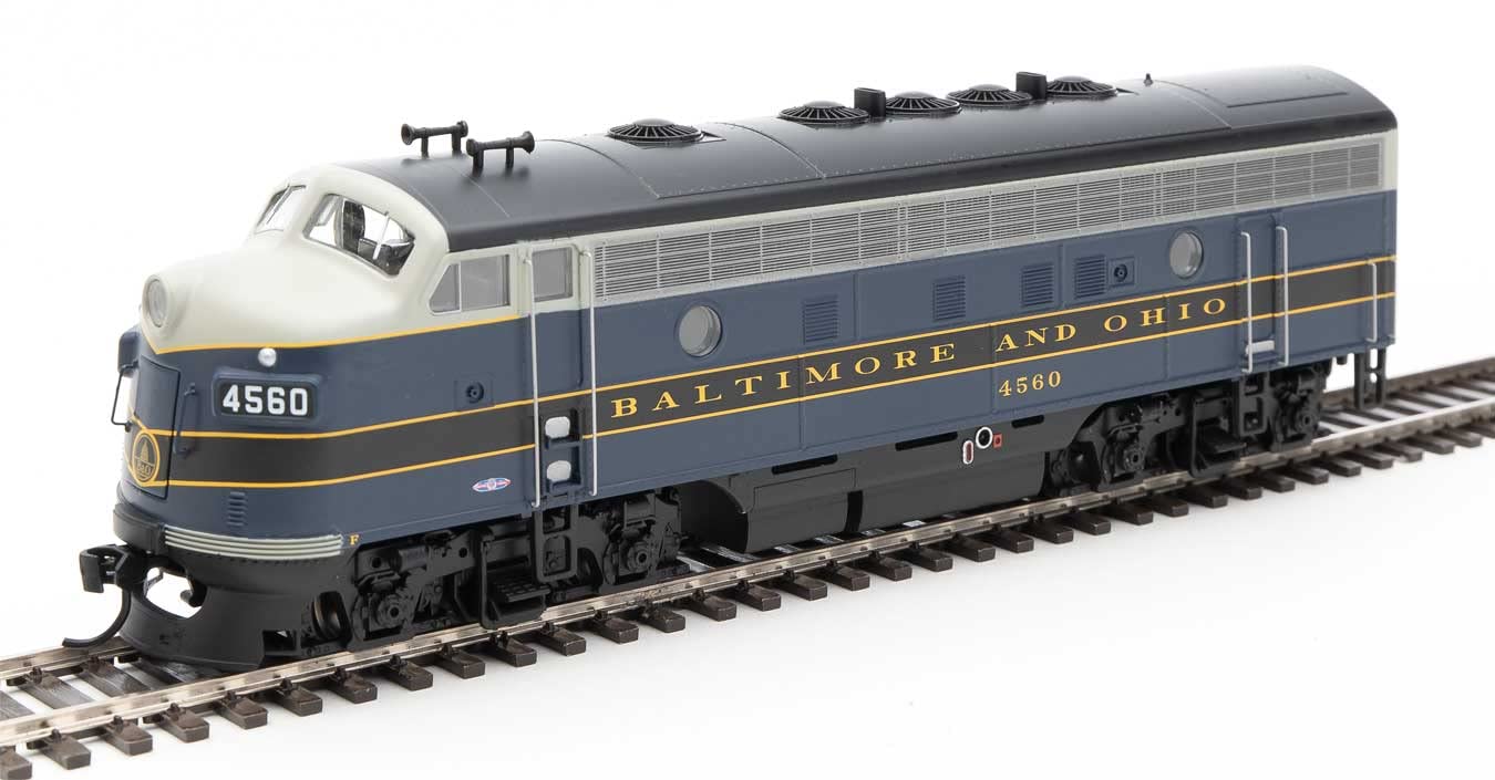 Scala H0 - Locomotiva Diesel EMD F7A Baltimore & Ohio