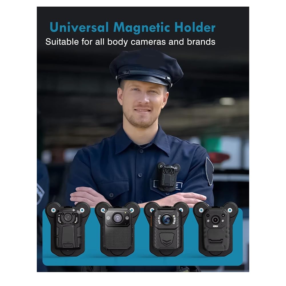 Supporto Magnetico Universale Indossabile per Telecamere Corpo - Telecamere Corporee Legali