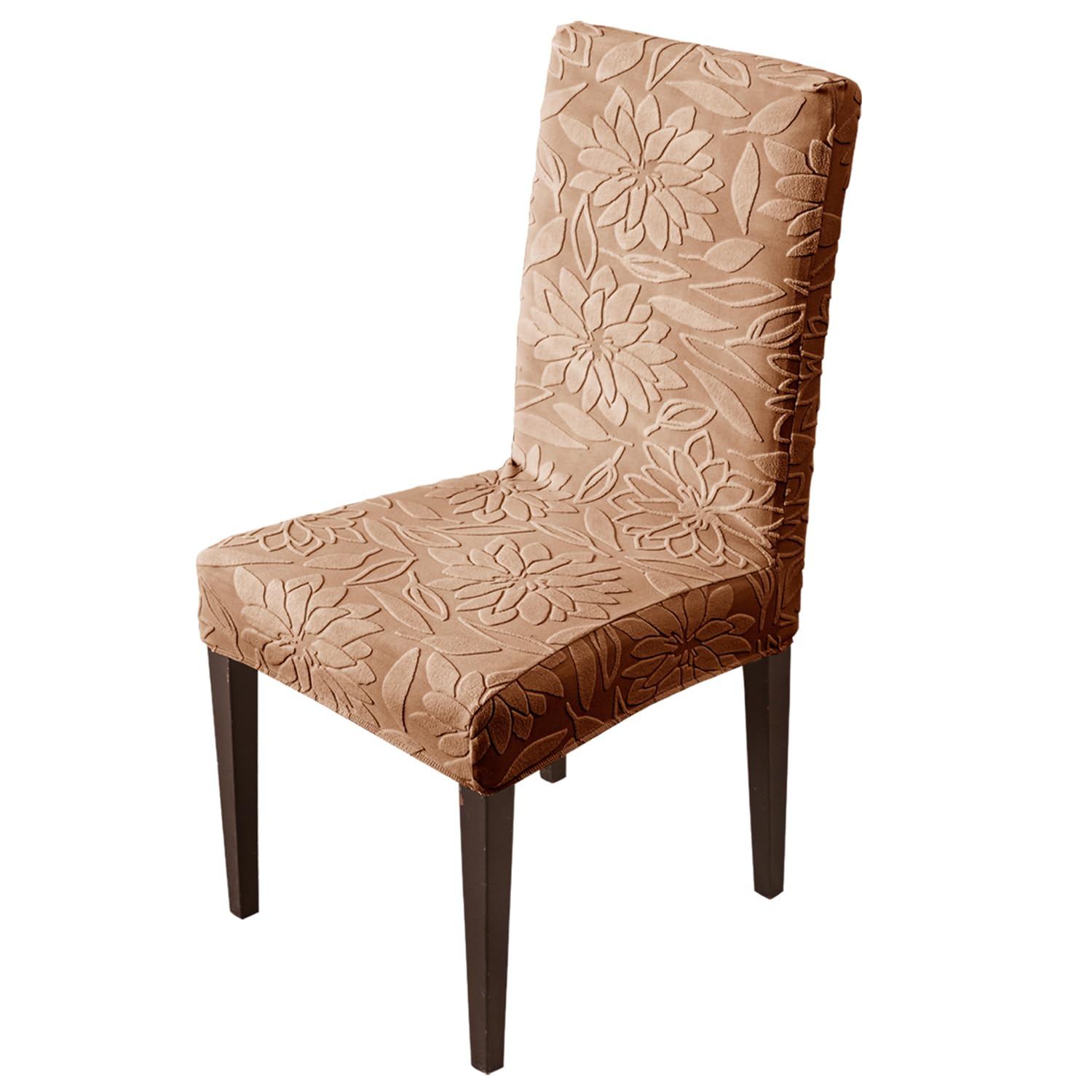 House of Quirk Stretchy Universal Camellia Jacquard Waterproof Chair Cover Removable & Washable Short Dining Chair Cover Protector Seat Slipcover (Maroon,Pack of 1) (B0DFMTS1Q5) Amazon Price History, Amazon Price Tracker