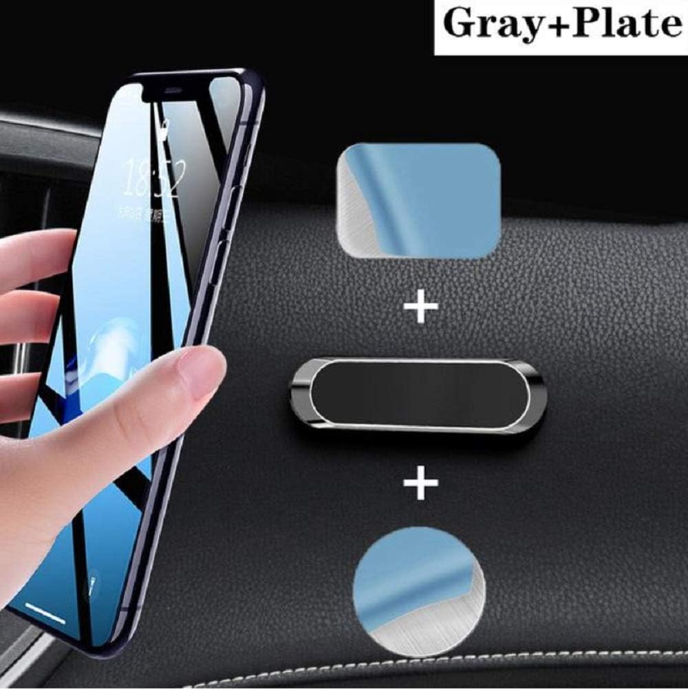 TRUE LINE Automotive Black Magnet Cell Phone Dashboard Steering Wheel Mounted Holder Long