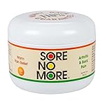 Sore No More Warm Arthritis Pain Relief Cream - Targeted Reliever for Back, Neck, Hands & Feet - Soothing & Fast-Acting Formula for Aches and Pains - Non-Greasy with Orange Aroma - 8 oz