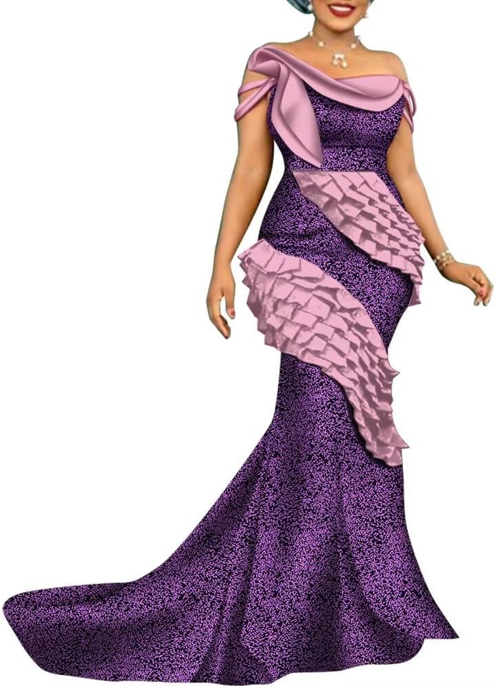 African print dresses elegant party wedding clothing women Nigerian clothes