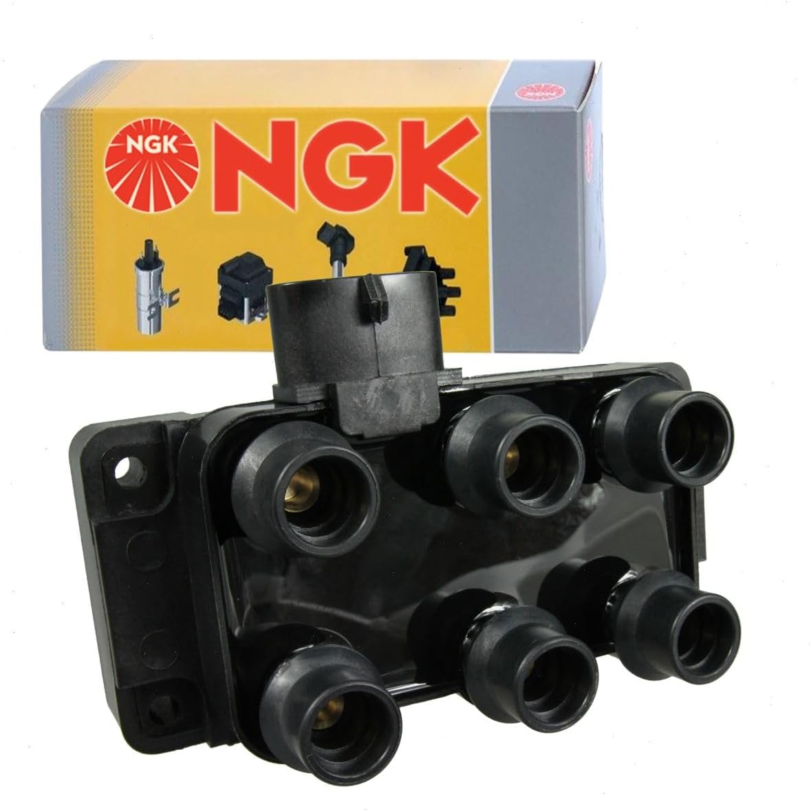 NGK Ignition Coil compatible with Ford Mustang 4.0L V6 2005-2010