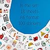 BulbaCraft 100 Pcs Funny SLP Stickers, Speech Therapy Stickers for Water Bottles & Laptops, Speech Language Pathology Gifts for Women and Men, Gifts for Women & Men #1