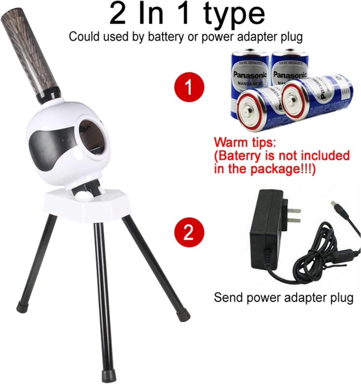 Robot Lanceur De Volant Pour Badminton Solo – Télécommande, Batterie Intégrée, Usage Intérieur/extérieur, Couleur Aléatoire