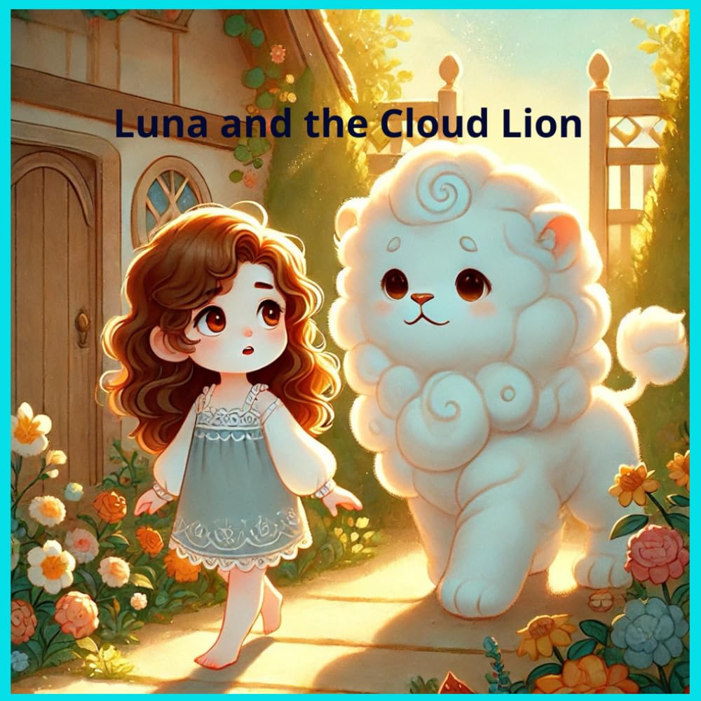 Luna and the Cloud Lion: A 40-Page Illustrated 3D Children’s Picture Book (Ages 4–8)