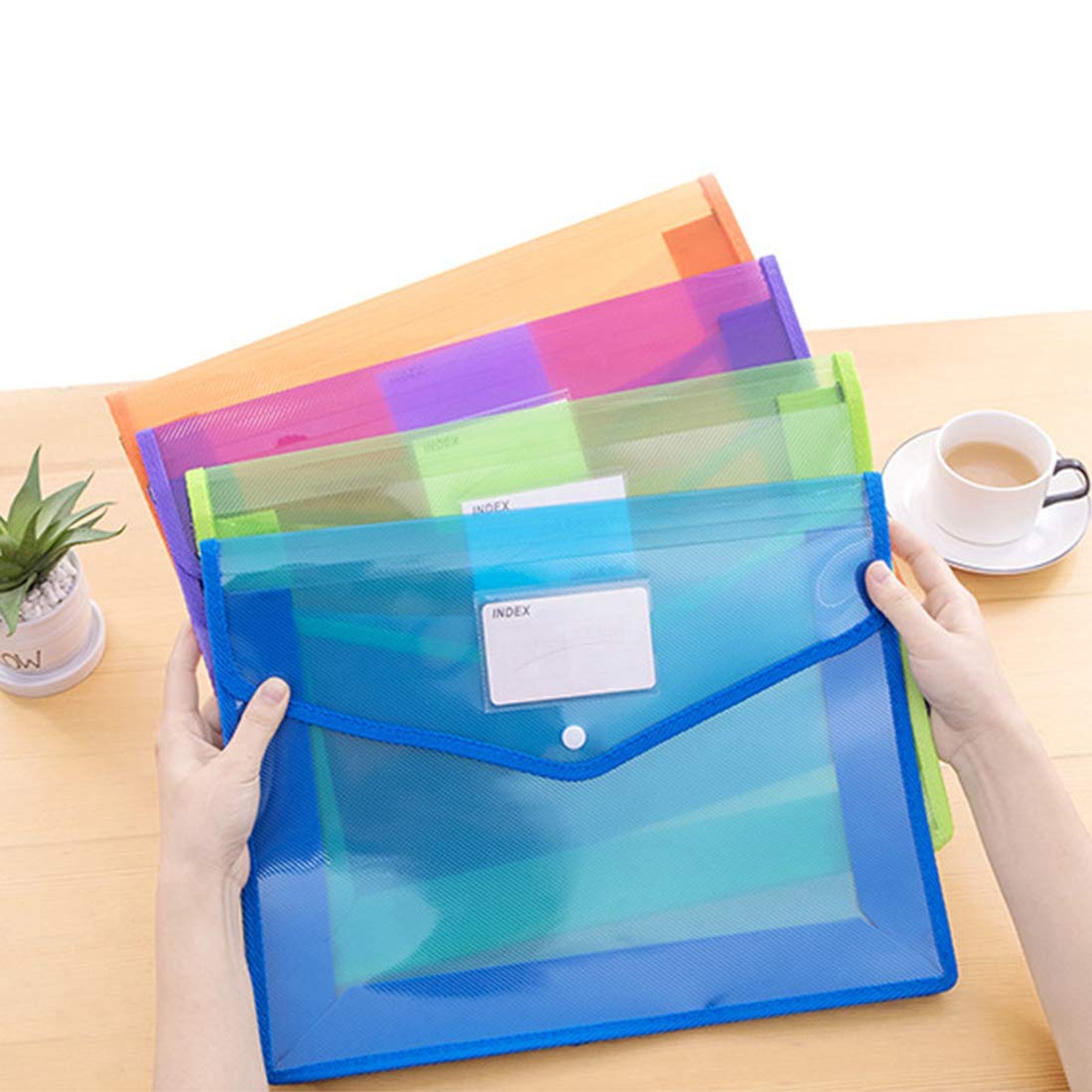 A4 Plastic Wallets - Image 4