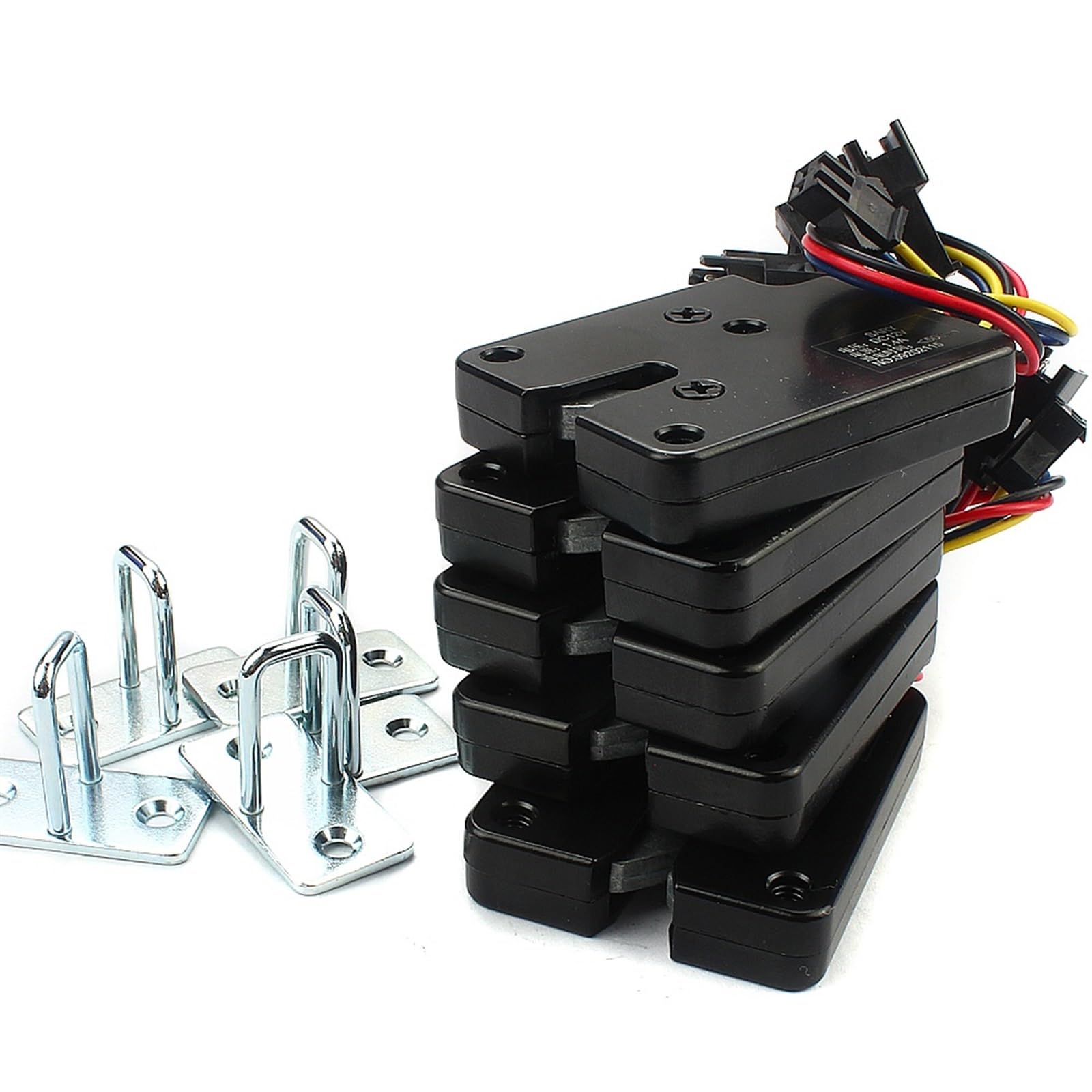 WQGQPXOB 5 Piece Small Cinet Door Electronic Lock DC3v5v12v Vending Machine Electric Control Mini Drawer(DC24V-5pcs)