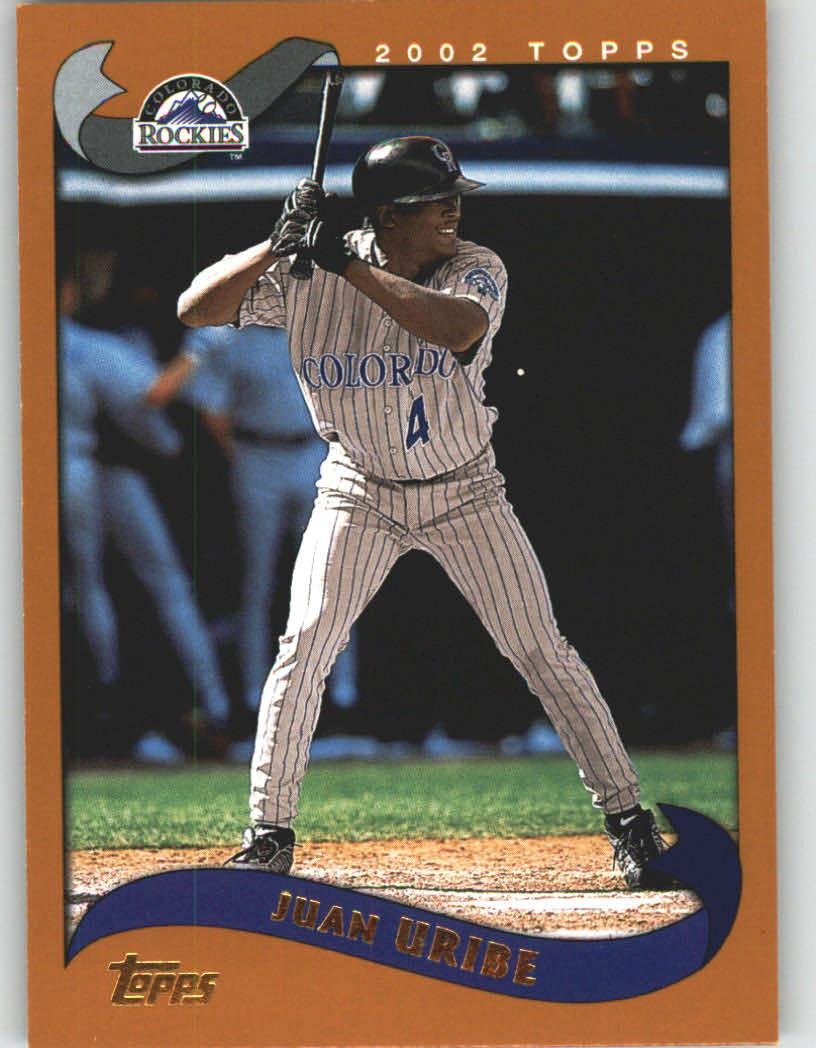 2002 Topps #479 Juan Uribe - Colorado Rockies (Baseball Cards) at Amazon's  Sports Collectibles Store