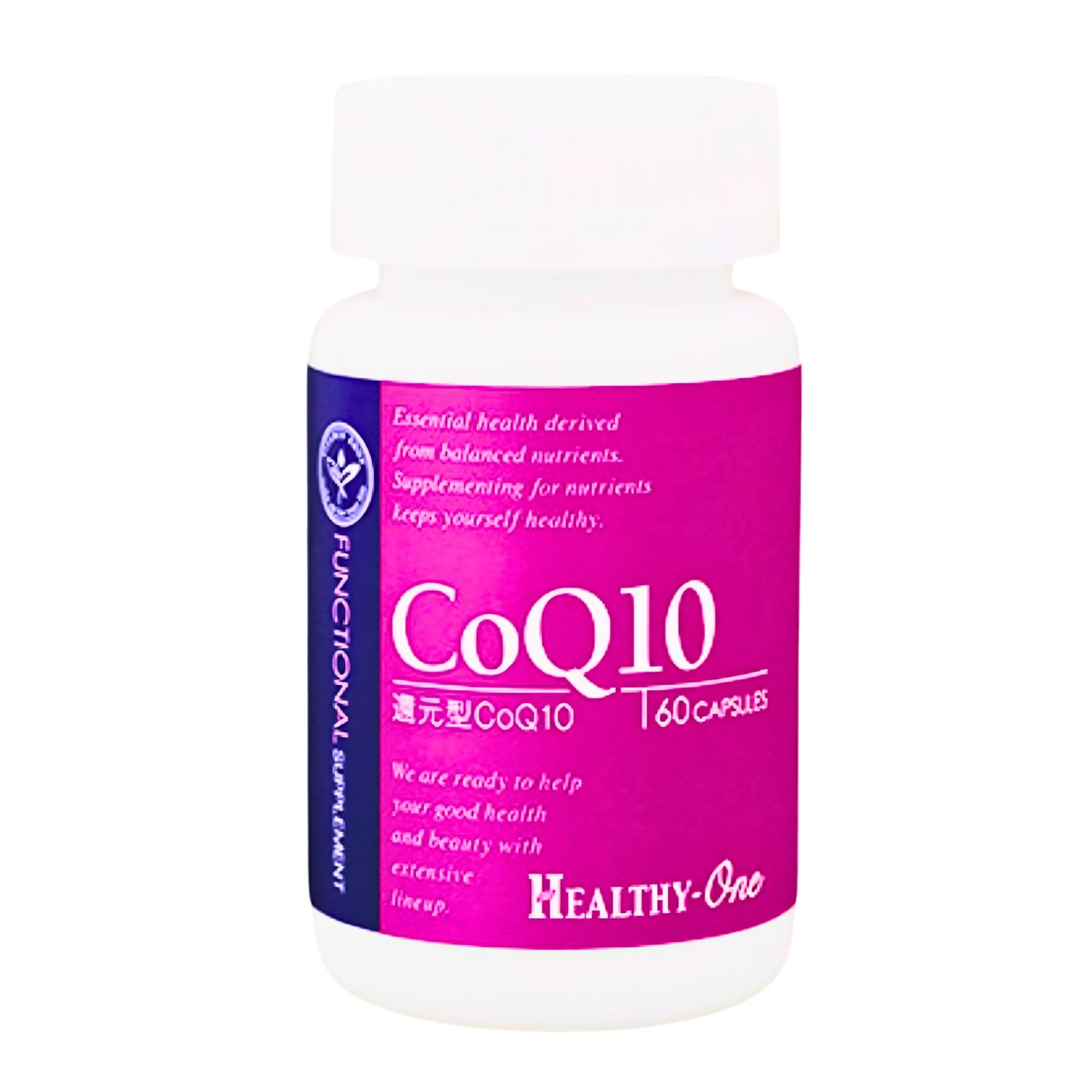Mika Shoji HEALTHY-ONE Functional Series (PINK Label) Coenzyme Q10 Coenzyme Q10 1点