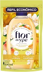 Flor de Ypê Sabonete Líquido, Flor de Laranjeira e Damasco, 200ml (Refil)