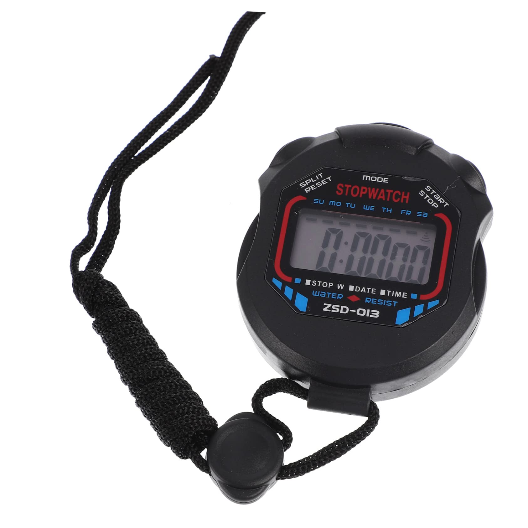 HANABASS 12 Piezas Cronómetro Digital Profesional Portátil con Alarma para Temporizador Deportivo con Pantalla LCD para Fitness y Árbitros