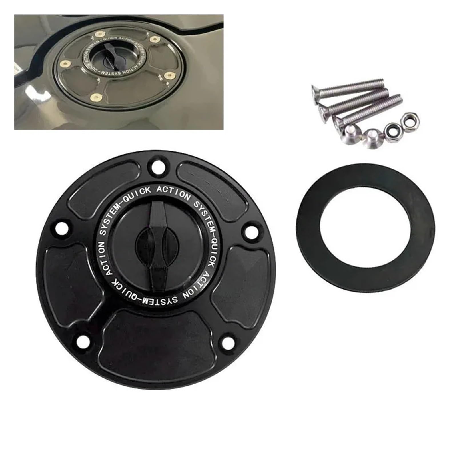 Tapa Combustible Tapa Tanque Combustible para Yam&AHA YZF R1 R3 R6 R7