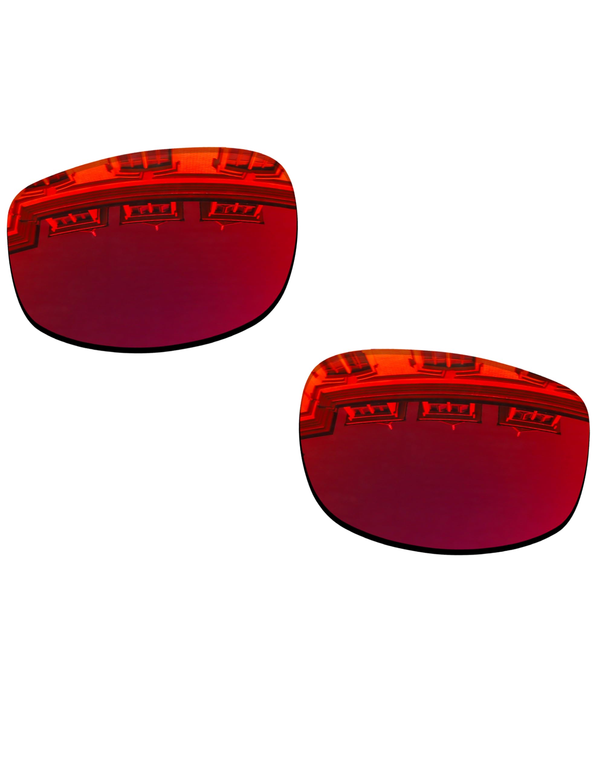 Vonxyz Lenses Replacement for Ray-Ban RB3445 61mm Sunglass - Ruby MirrorCoat Polarized