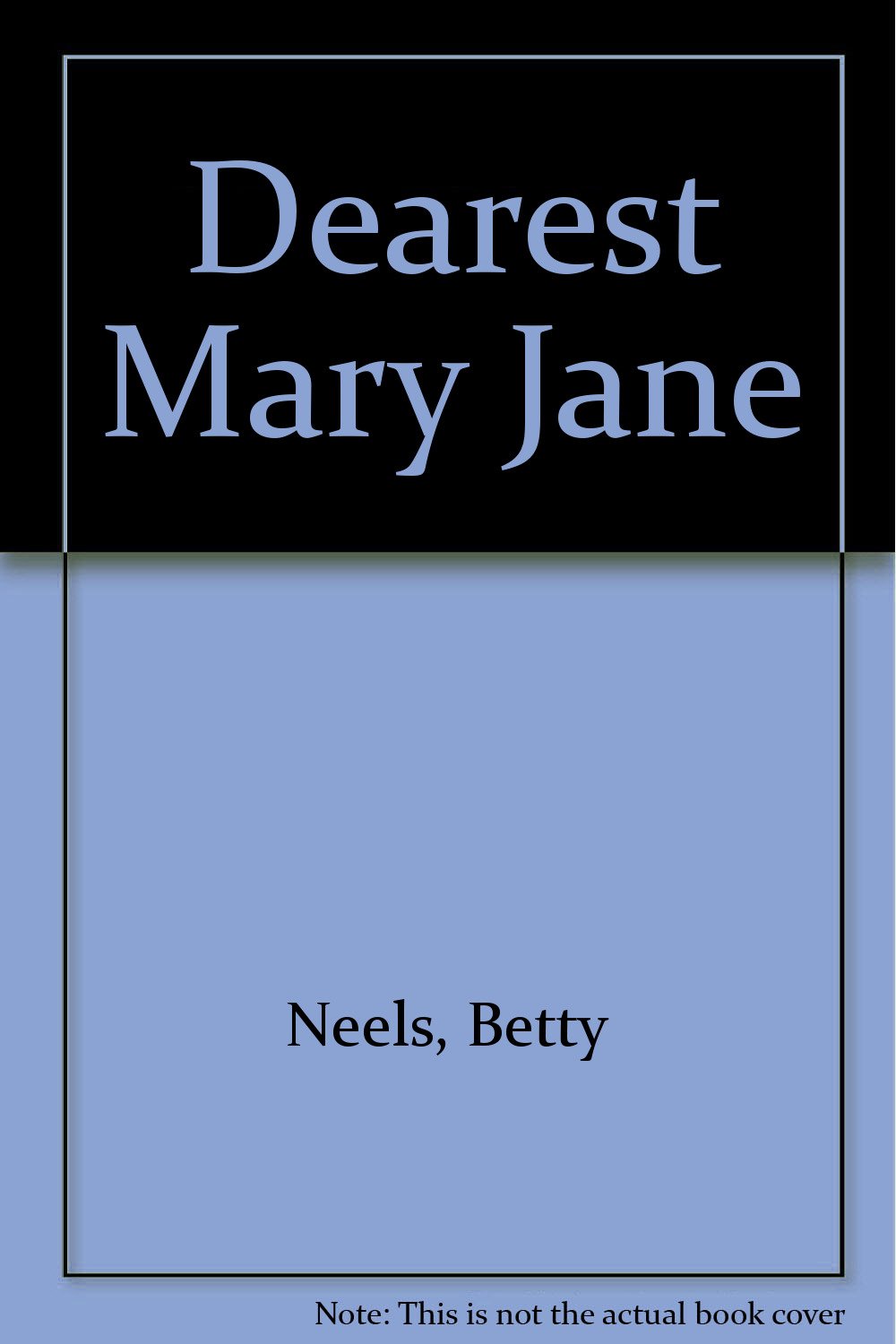 Buy Dearest Mary Jane โ BookShops.in