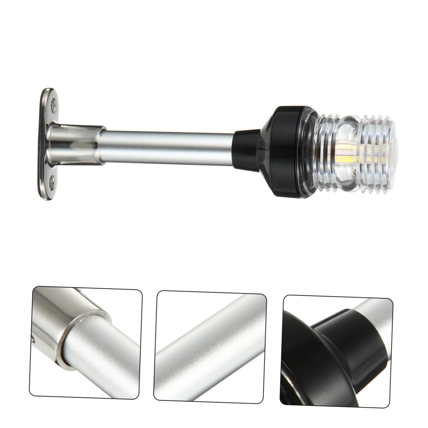 Luz de Navegación para Embarcaciones Fija 8 Pulgadas 33 LED 360 Grados