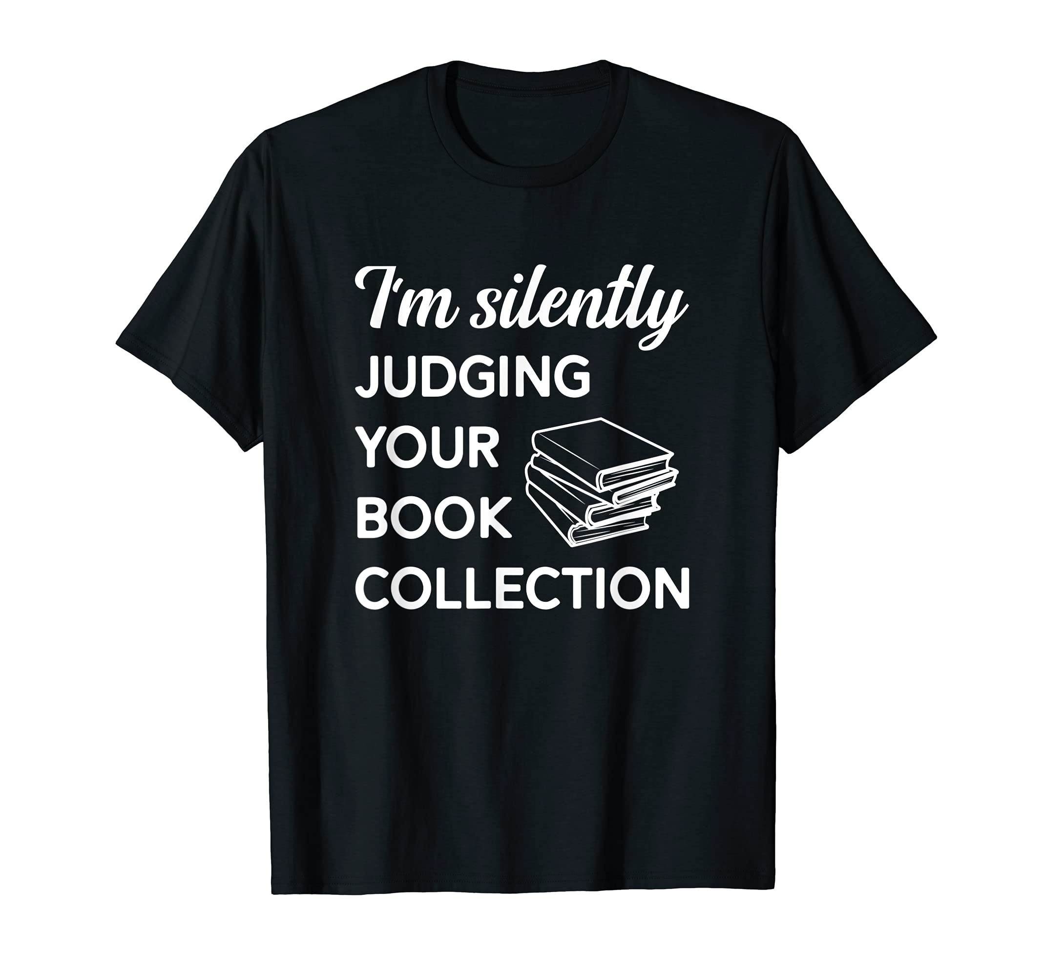 Funny Book Quotes T-Shirt, Black