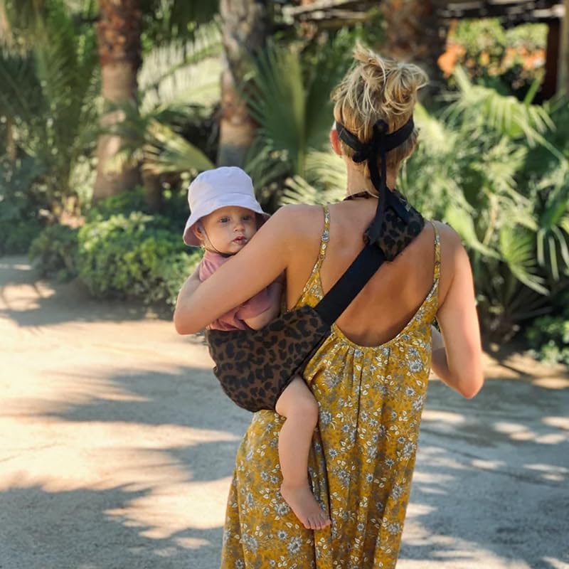 Wildride Carrier Kleinkind Toddler Carrier Leopard Print Brown