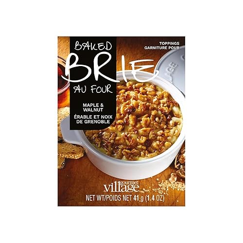 Miniatura 8 de Gourmet du Village Mezcla de cobertura de Brie al horno - Arándanos y almendras, 1.8 oz